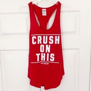 VS PINK | Red Crush on This Graphic Tank